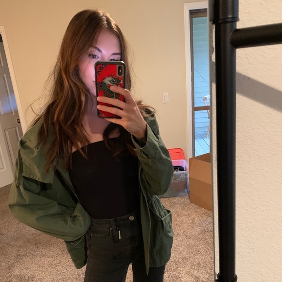Urban Outfitters green utility jacket - Picture 1 of 3